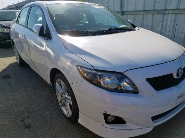 1NXBE40E49Z058935 - 2009 TOYOTA COROLLA XR 白色 照片 1