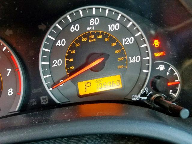 1NXBE40E49Z058935 - 2009 TOYOTA COROLLA XR 白色 照片 8