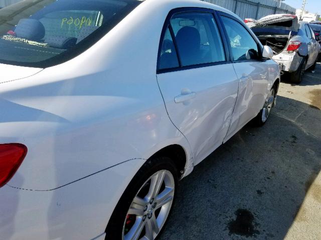 1NXBE40E49Z058935 - 2009 TOYOTA COROLLA XR 白色 照片 9