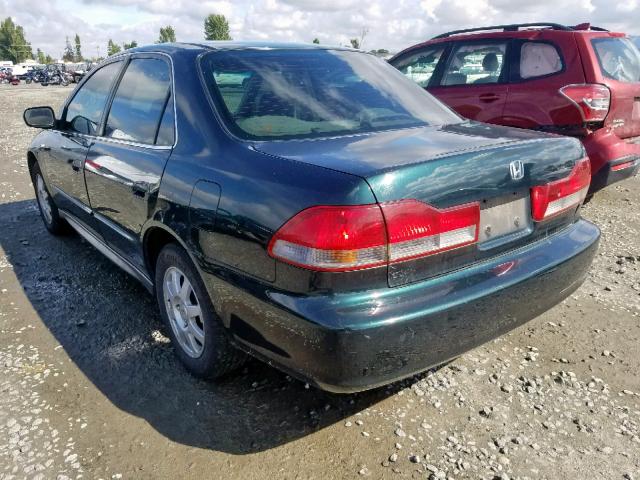 1HGCG56411A127689 - 2001 HONDA ACCORD LX GREEN photo 3