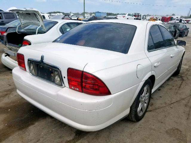 1LNHM87A12Y706527 - 2002 LINCOLN LS 白色 照片 4