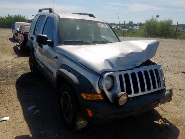 1J4GL38K96W293300 - 2006 JEEP LIBERTY RE SILVER photo 1