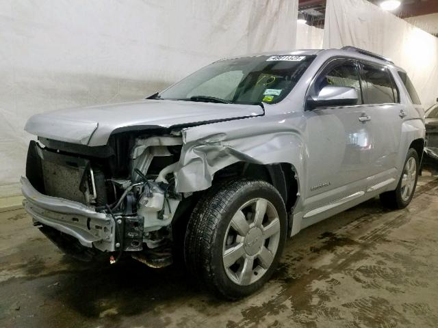 2GKFLZE36E6161559 - 2014 GMC TERRAIN DE SILVER photo 2