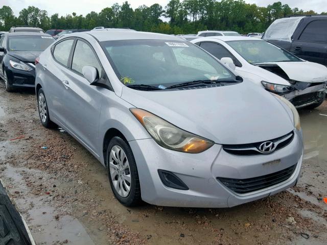 5NPDH4AE0BH028463 - 2011 HYUNDAI ELANTRA GL SILVER photo 1