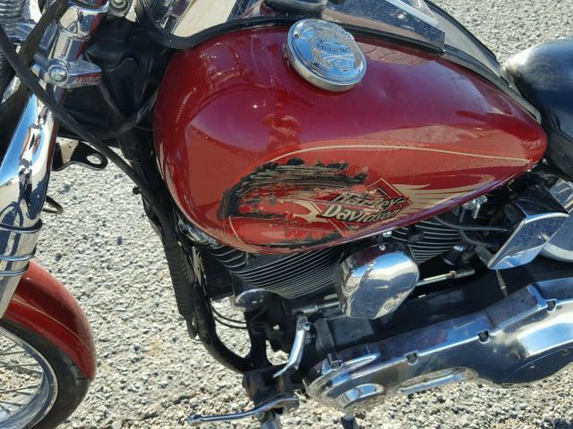 1HD1BLL16WY035672 - 1998 HARLEY-DAVIDSON FXSTS RED photo 9