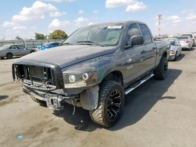 1D7HA18248S523507 - 2008 DODGE RAM 1500 S GRAY photo 2