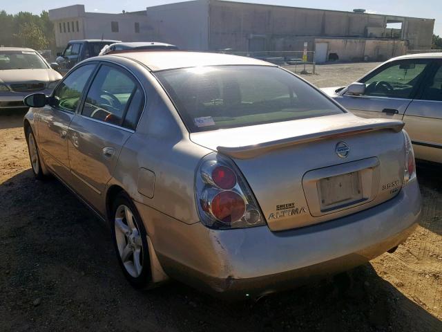 1N4BL11D65C340580 - 2005 NISSAN ALTIMA SE SILVER photo 3