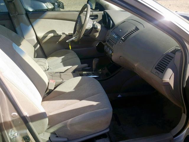 1N4BL11D65C340580 - 2005 NISSAN ALTIMA SE SILVER photo 5