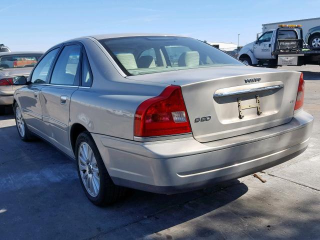 YV1TS92D141357855 - 2004 VOLVO S80 TAN photo 3