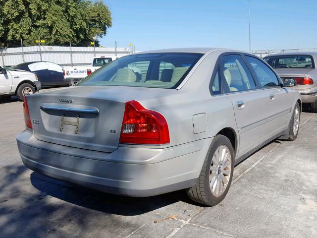 YV1TS92D141357855 - 2004 VOLVO S80 TAN photo 4