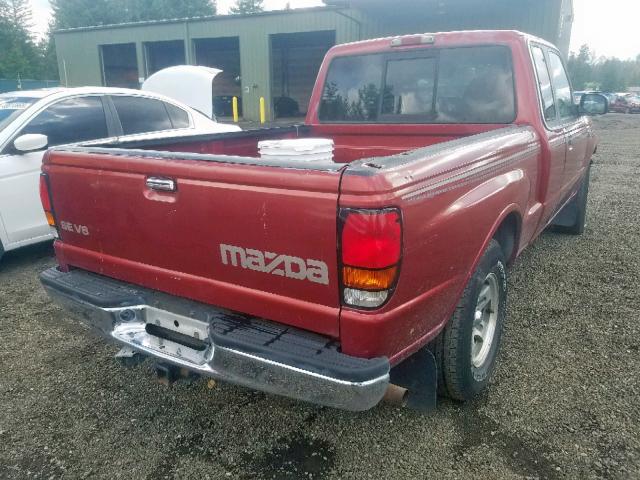 4F4YR16U4WTM19489 - 1998 MAZDA B3000 CAB RED photo 4