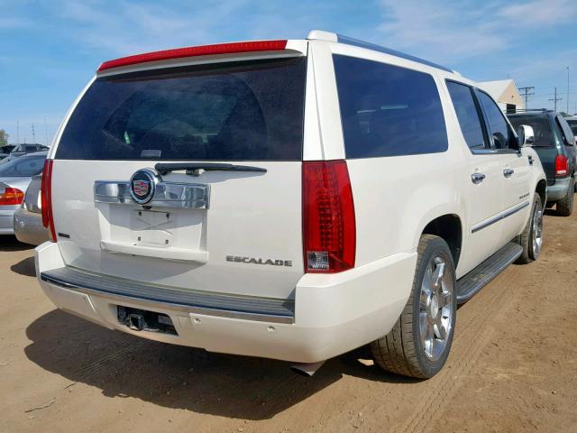 1GYFK66808R177637 - 2008 CADILLAC ESCALADE E WHITE photo 4