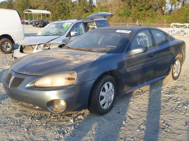 2G2WP552371167081 - 2007 PONTIAC GRAND PRIX BLUE photo 2