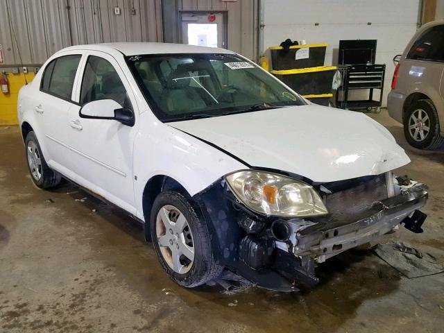 1G1AL58F287185553 - 2008 CHEVROLET COBALT LT WHITE photo 1