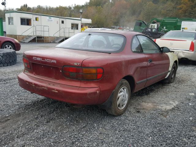 JT2AT86F0L0035303 - 1990 TOYOTA CELICA ST RED photo 4