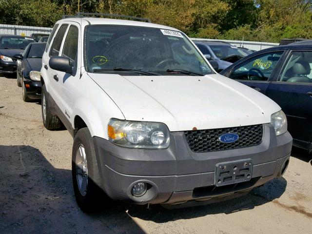 1FMYU96H96KC35983 - 2006 FORD ESCAPE HEV WHITE photo 1