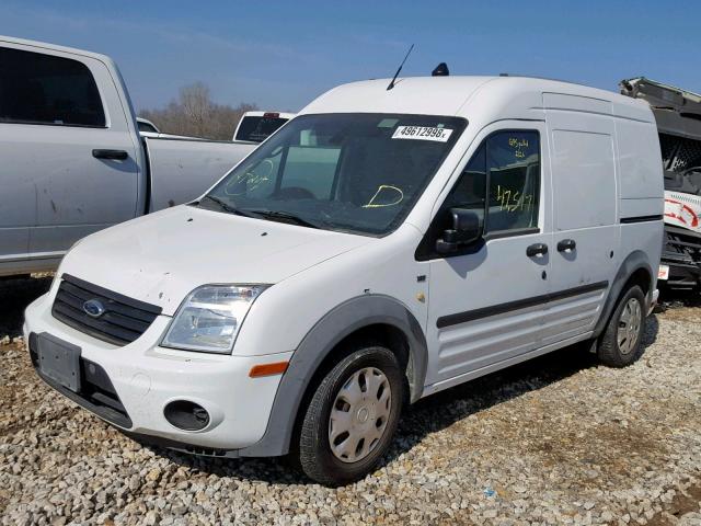 NM0LS7BN4DT139638 - 2013 FORD TRANSIT CO WHITE photo 2