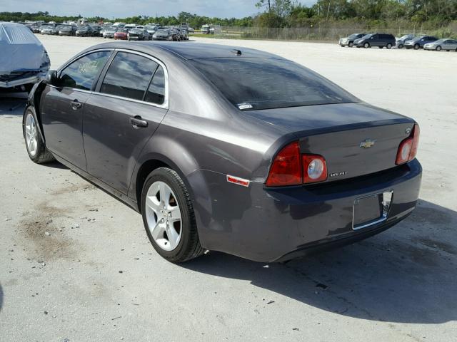 1G1ZB5EB5A4116628 - 2010 CHEVROLET MALIBU LS Сұр фото 3