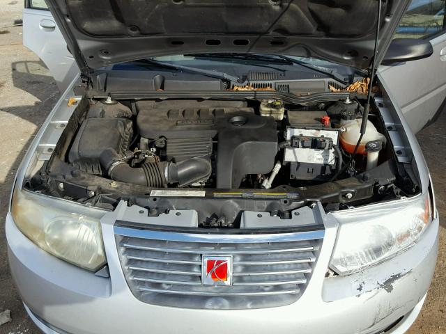 1G8AZ52F35Z138556 - 2005 SATURN ION LEVEL SILVER photo 7