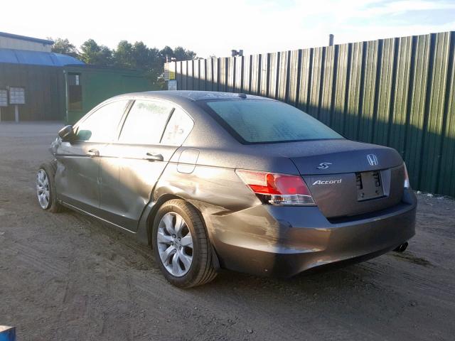 1HGCP26839A121244 - 2009 HONDA ACCORD EXL GRAY photo 3