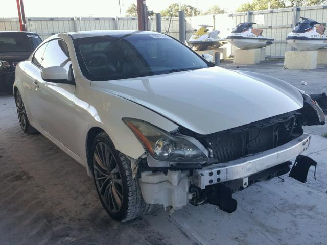 JN1CV6EK7BM212243 - 2011 INFINITI G37 BASE WHITE photo 1