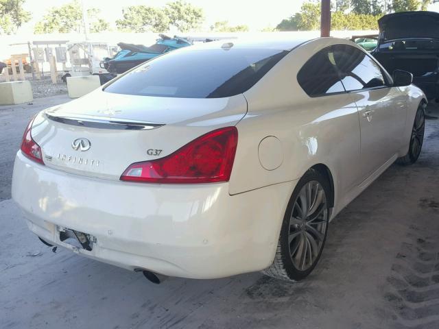 JN1CV6EK7BM212243 - 2011 INFINITI G37 BASE WHITE photo 4