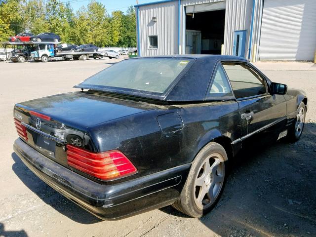 WDBFA67F1WF163457 - 1998 MERCEDES-BENZ SL 500 BLACK photo 4