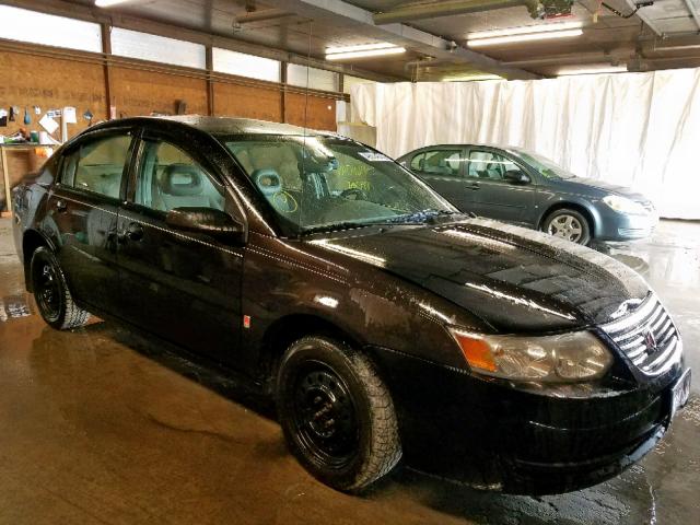 1G8AJ52F15Z179551 - 2005 SATURN ION LEVEL BLACK photo 1