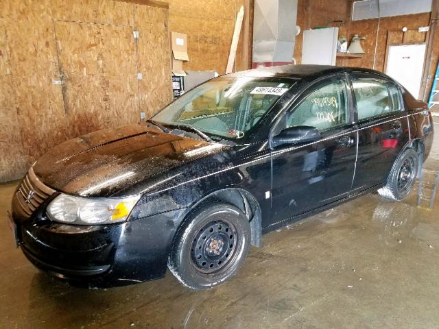 1G8AJ52F15Z179551 - 2005 SATURN ION LEVEL BLACK photo 2