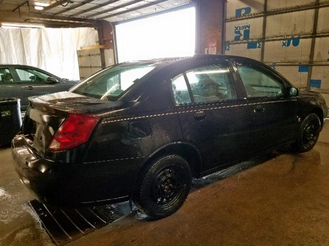 1G8AJ52F15Z179551 - 2005 SATURN ION LEVEL BLACK photo 4