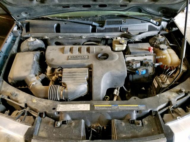 1G8AJ52F15Z179551 - 2005 SATURN ION LEVEL BLACK photo 7