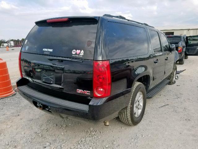 1GKFC16028R179121 - 2008 GMC YUKON XL C BLACK photo 4