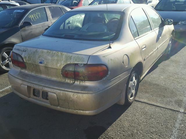 1G1NE52J52M695574 - 2002 CHEVROLET MALIBU LS 棕色 照片 4