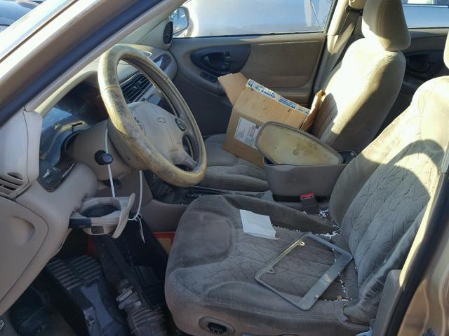 1G1NE52J52M695574 - 2002 CHEVROLET MALIBU LS 棕色 照片 5