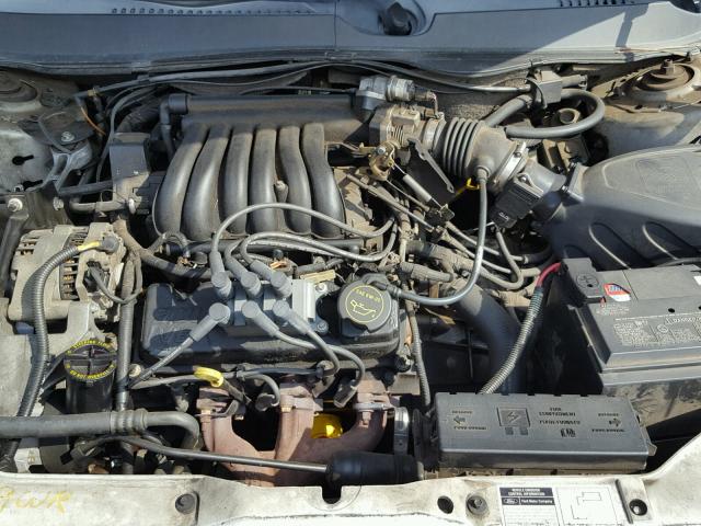 1FAFP55U61A221862 - 2001 FORD TAURUS SES GRAY photo 7