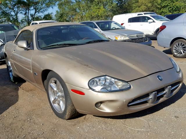 SAJGN2240WC025808 - 1998 JAGUAR XK8 GOLD photo 1