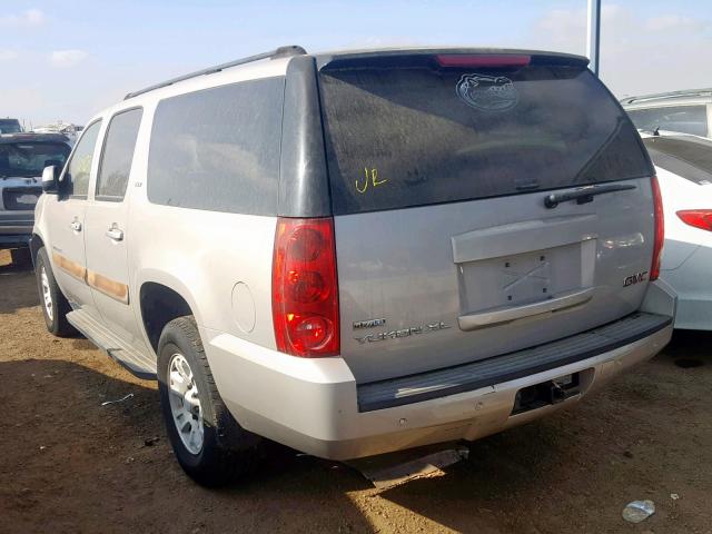 1GKFC16087J252909 - 2007 GMC YUKON XL C SILVER photo 3