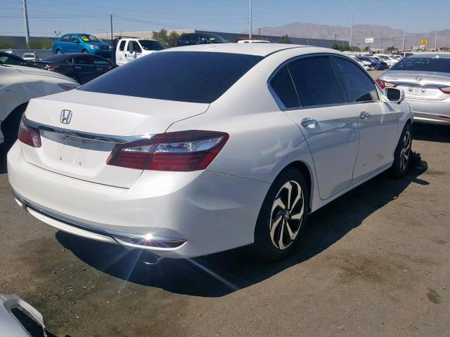 1HGCR2F88HA228962 - 2017 HONDA ACCORD EXL WHITE photo 4