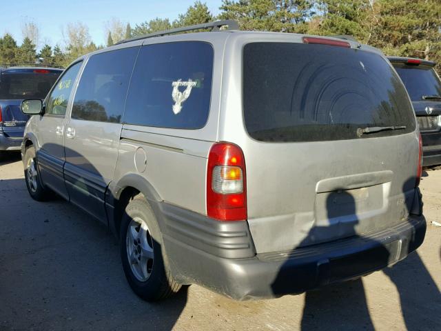 1GMDV23E15D138888 - 2005 PONTIAC MONTANA SILVER photo 3