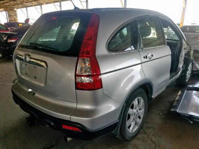 JHLRE48399C009471 - 2009 HONDA CR-V LX SILVER photo 4