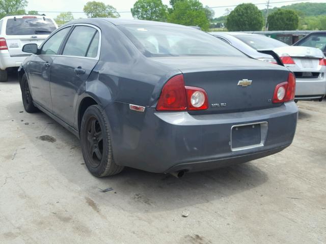 1G1ZH57B58F199956 - 2008 CHEVROLET MALIBU 1LT ნაცრისფერი ფოტო 3