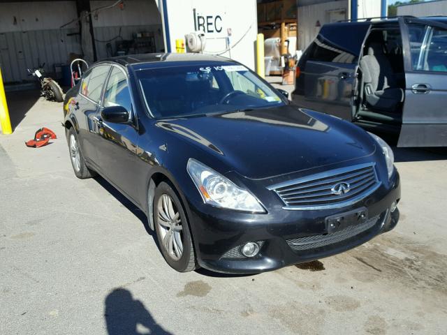 JN1CV6AR6DM768811 - 2013 INFINITI G37 BLACK photo 1