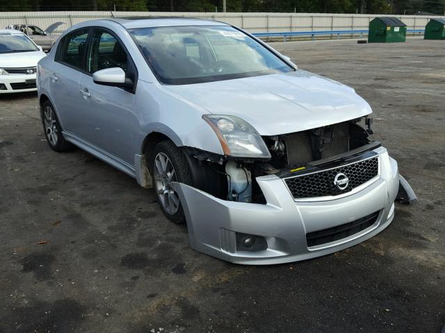 3N1BB61E38L711774 - 2008 NISSAN SENTRA SE- SILVER photo 1