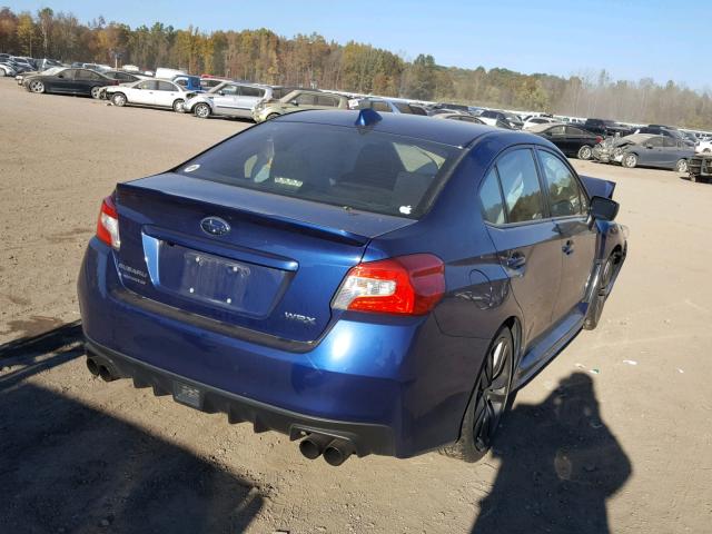 JF1VA1E60H9802843 - 2017 SUBARU WRX PREMIU BLUE photo 4