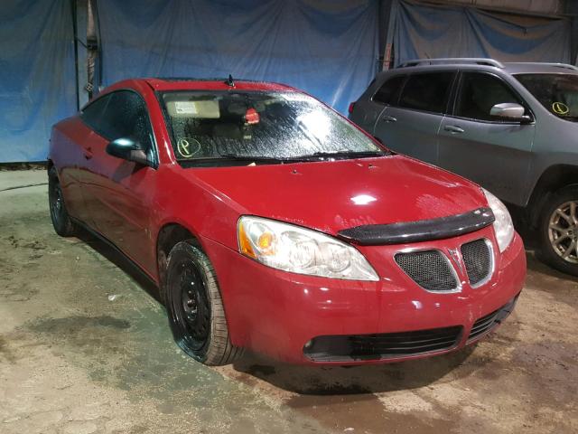 1G2ZH158964155852 - 2006 PONTIAC G6 GT RED photo 1