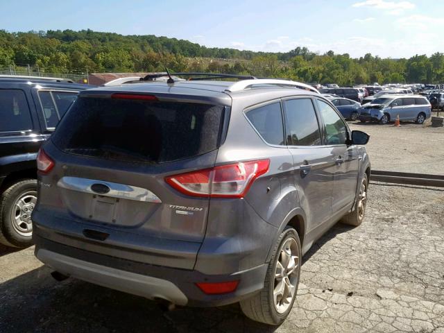 1FMCU9J91EUA43518 - 2014 FORD ESCAPE TIT GRAY photo 4