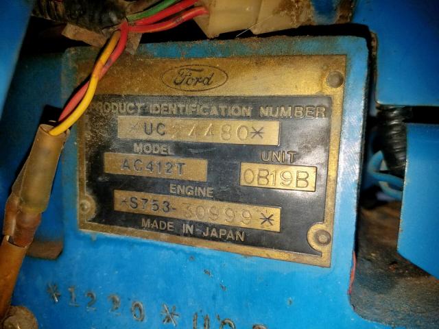UC24480 - 1991 FORD 1220 BLUE photo 10