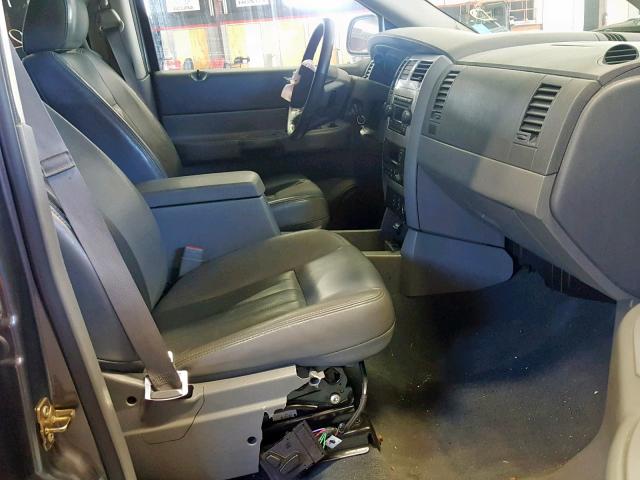 1D4HB58D74F219934 - 2004 DODGE DURANGO LI GRAY photo 5