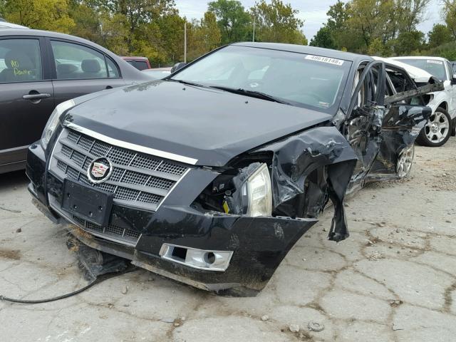 1G6DR57V080133328 - 2008 CADILLAC CTS HI FEA BLACK photo 2