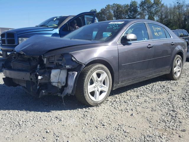 1G1ZB5E17BF136537 - 2011 CHEVROLET MALIBU LS 灰色 照片 2
